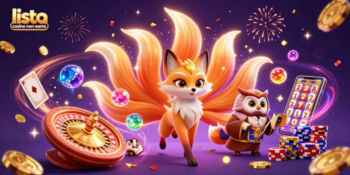 Experience the thrill of winning at lista casino non aams with an enchanting spirit scene and casino elements.