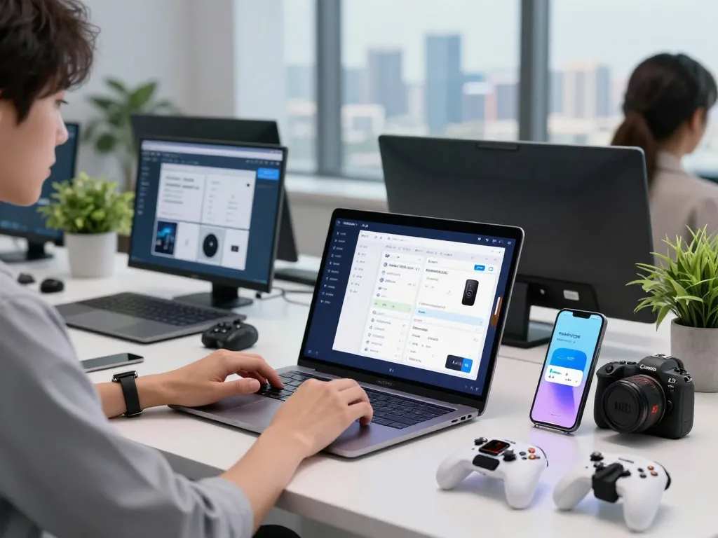 Discover must have tech gadgets in an innovative workspace with modern tools and devices.