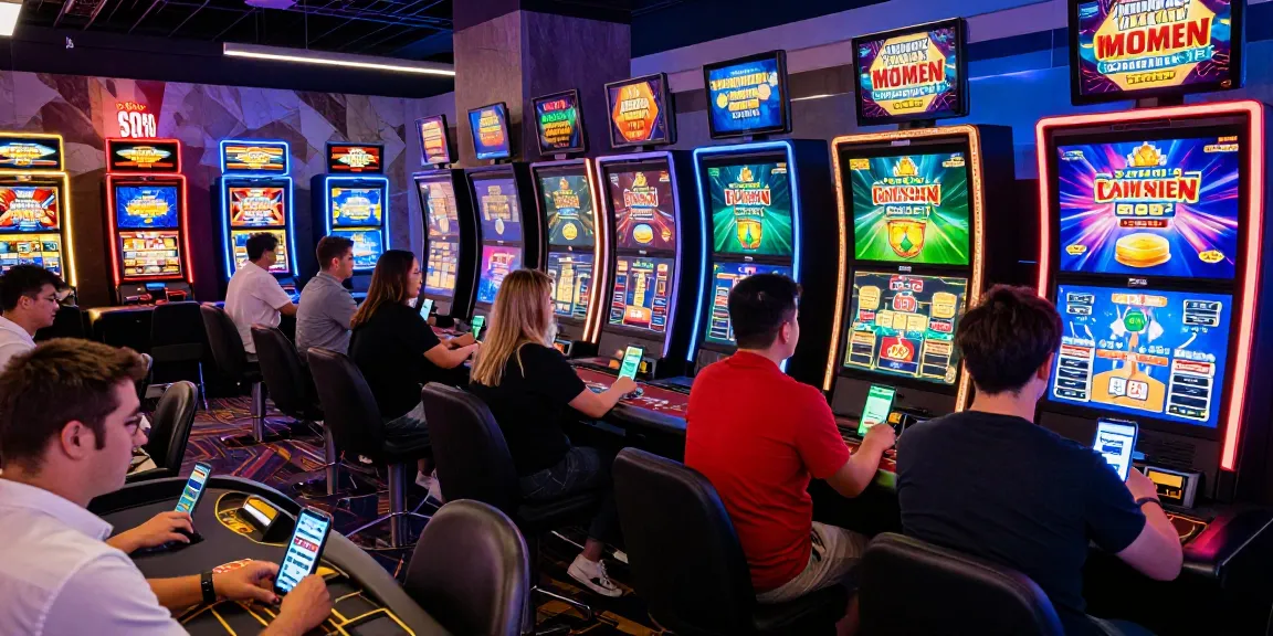 Diverse players enjoying various games at XX88, showcasing vibrant casino atmosphere and modern technology.