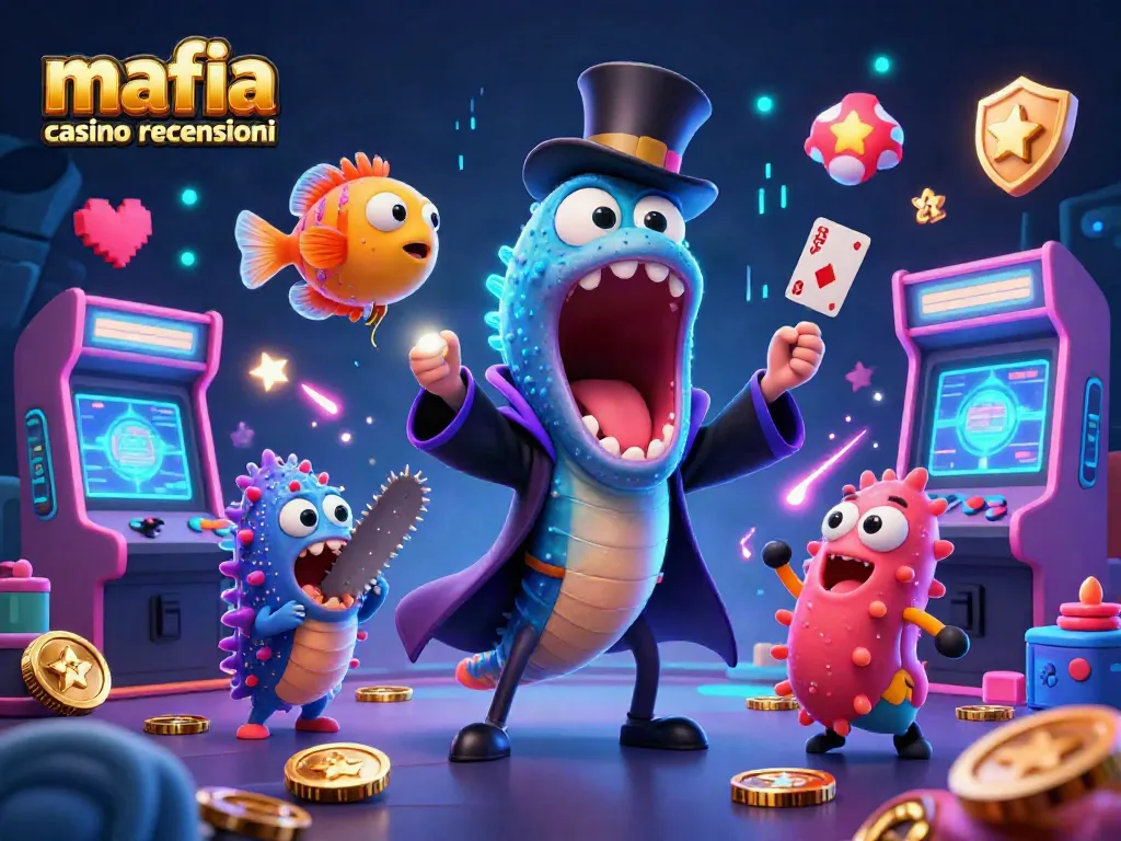 Experience lively action with mafia casino recensioni in a vibrant 3D underwater casino scene.